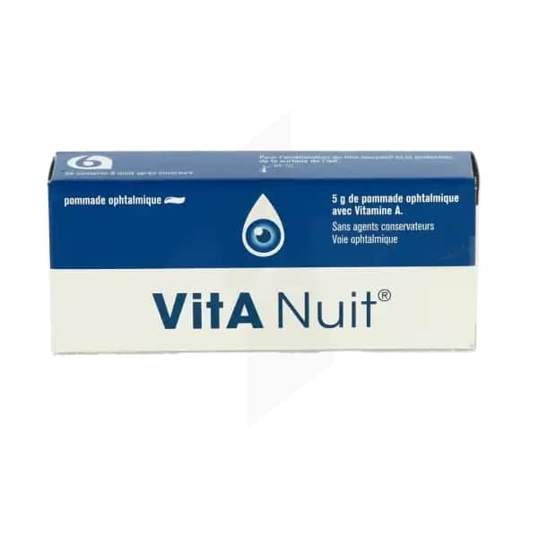 Vita Nuit Pommade Ophtalmique, Tube 5 G