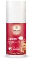 Weleda Gestes Fraicheur Déodorant Grenade 24H Roll-On/50Ml Lot de Deux