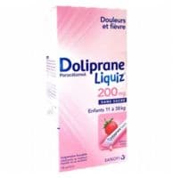 Dolipraneliquiz 200 Mg Suspension Buvable en Sachet - Sans Sucre