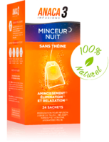 Anaca3 Infusion Minceur Nuit Tisane 24 Sachets