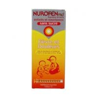 Nurofenpro 20 Mg/Ml Enfants et Nourrissons Sans Sucre, Suspension Buvable Édulcorée Au Maltitol Liquide et à la Saccharine Sodiqueibuprofène