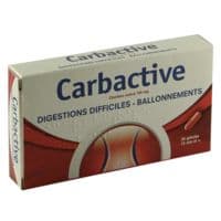Carbactive 120 Mg, Gélulecharbon Activé - Plaquette(S) Thermoformée(S) Pvc-Aluminium de 30 Gélule(S)