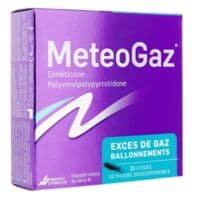 Meteogaz Poudre Orodispersible 20 Sticks - Mayoly-Spindler