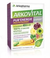 Arkovital Pur'Energie Multivitamines Expert Multivitamines Gélules B/60 - Arkopharma