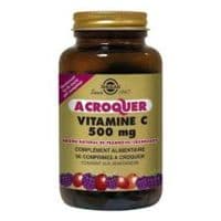 Solgar Vitamine C 500 Mg à Croquer Framboise/Cranberry - Solgar France