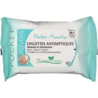 Preven'S Lingette Antiseptique Menthe - Prevens