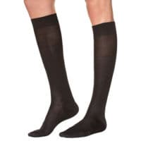 Venoflex Elegance 2 Chaussette Maille Côtelée Homme Noir T1L - Thuasne