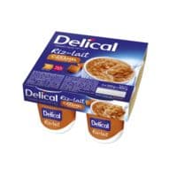 Delical Riz Au Lait Nutriment Caramel Pointe de Sel 4Pots/200G