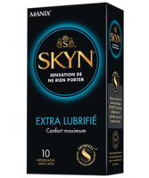 Manix Skyn Préservatif Extra Lubrifié B/10+4