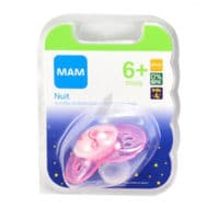 Sucette Mam Anatomique Caoutchouc Phosphorescente 6 Mois + - Mam Baby France