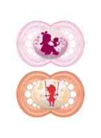 Mam Sucette Silicone 18 Mois+ Message B/2+Boite Stérilisation - Mam Baby France