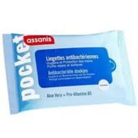 Assanis Lingettes Antibactériennes Pocket B/25