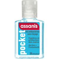 Assanis Pocket Gel Antibactérien Mains 20Ml