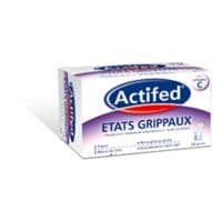 Actifed Etats Grippaux, Poudre pour Solution Buvable en Sachet-Doseparacétamol + Chlorphénamine + Acide Ascorbique