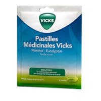 Pastilles Medicinales Vicks Past à Sucer Menthol Eucalyptus Sach/30