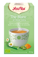 Yogi Tea Thé Blanc Aloé Vera Bio 17 Sachets