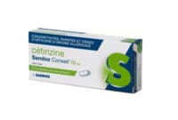 Cetirizine Sandoz Conseil 10 Mg, Comprimé Pelliculé Sécablecétirizine Dichlorhydrate - Plaquette(S) Thermoformée(S) Pvc-Aluminium de 7 Comprimé(S)