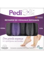Pedisilk Rouleau Recharge Exfoliant B/2 - Omega Pharma France
