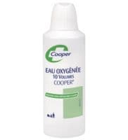 Eau Oxygenee Cooper 10 Volumes Solution pour Application Cutanée Fl/125Mlhydrogène Peroxyde Solution