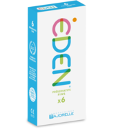 Eden Préservatif Fin Latex Lubrifié B/6 - Majorelle