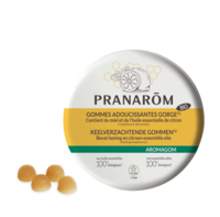 Aromagom Gomme Essence Citron Miel Bio B/45 - Pranarôm France