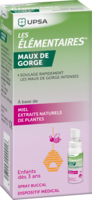 Les Elementaires Spray Buccal Maux de Gorge Enfant Fl/20Ml - Upsa