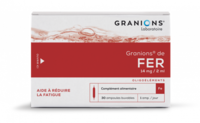 Granions de Fer Solution Buvable 30 Ampoules/2Ml - Laboratoire Des Granions