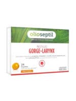 Olioseptil Pastille Gorge Larynx Miel Citron - Ineldea