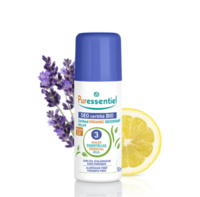 Puressentiel Soin de la Peau Déo Roller Certifié Bio** Aux 3 Huiles Essentielles - 50 Ml