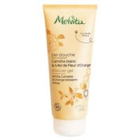 Melvita Gel Douche Camélia Blanc & Miel de Fleur D'Oranger Bio