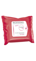 Créaline H2O Lingette Démaquillante Visage et Yeux Pochette/25 - Bioderma
