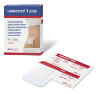Leukomed T Plus Pansement Adhésif Stérile Avec Compresse Transparent 10X20Cm B/5 - Bsn Medical