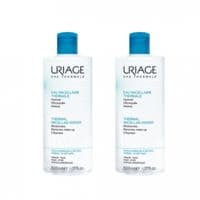 Uriage Eau Micellaire Thermale - Peaux Normales à Sèches - 500Ml Lot de Deux
