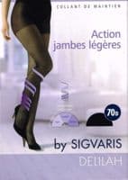 Sigvaris Delilah Fr Chaussettes 70D Noir T1