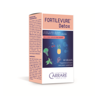 Fortilevure Détox Gélules B/60 - Laboratoire Carrare