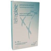 Tetraplaie Pans Adhésif Stérile 9X15Cm Pochette/10