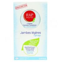 Rap Phyto Lingettes de Gel Fraîcheur Jambes Légères X7 - Iprad Santé