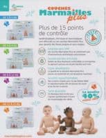 Couches Marmailles Plus S (3-5Kg) X50