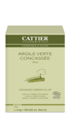 Cattier Argile Poudre Concassée Verte 3Kg