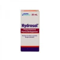 Hydrosol Polyvitamine Pharmadeveloppement, Solution Buvable en Gouttes - 1 Flacon(S) en Verre Brun de 20 Ml Avec Compte-Gouttes