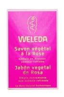 Weleda Savon Végétal à la Rose 100 G