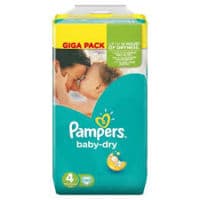 Pampers Couches Babydry 8-16Kg X 120
