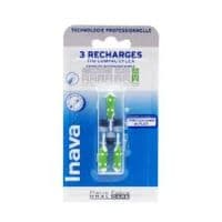 Inava Brossettes 3 Recharges Vert (2.2Mm)