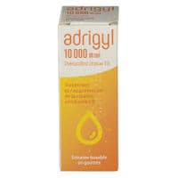 Adrigyl 10 000 Ui/Ml, Solution Buvable en Gouttesvitamine D3 - Cholécalciférol