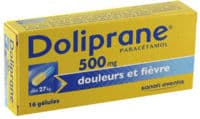 Doliprane 500 Mg Gélules B/16Paracétamol