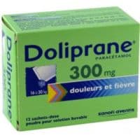 Doliprane 300 Mg Poudre pour Solution Buvable en Sachet-Dose B/12Paracétamol