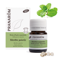 Pranarom Perle Bio Menthe Poivrée B/60 - Pranarôm France