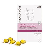 Pranarôm Aromafemina Caps Confort Prémenstruel Bio B/30 - Pranarôm France