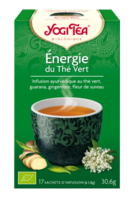 Yogi Tea Thé Énergie Du Thé Vert Bio 17 Sachets