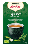 Yogi Tea Thé Équilibre Du Thé Vert Bio 17 Sachets